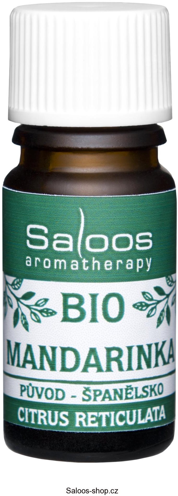Saloos 100 % BIO prírodný esenciálny olej Mandarínka 5 ml