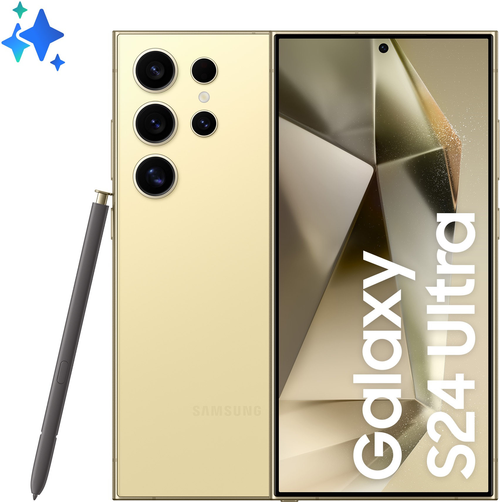 Samsung Galaxy S24 Ultra 12 GB/256 GB, žltý titán