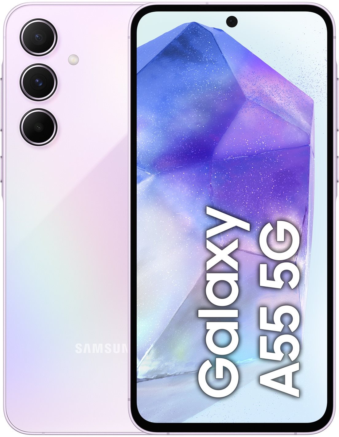 Samsung Galaxy A55 5G 8 GB/256 GB, fialový