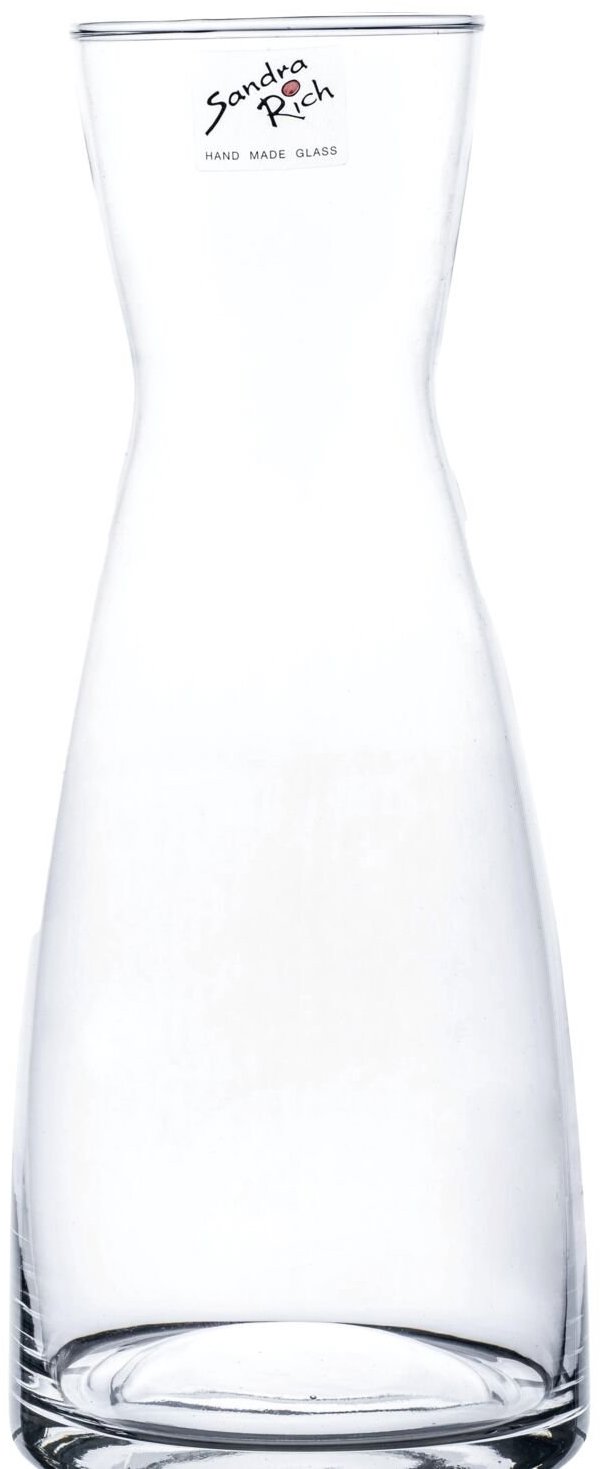 Sandra Rich Cone Váza sklenená 26 cm, priemer 10,5 cm