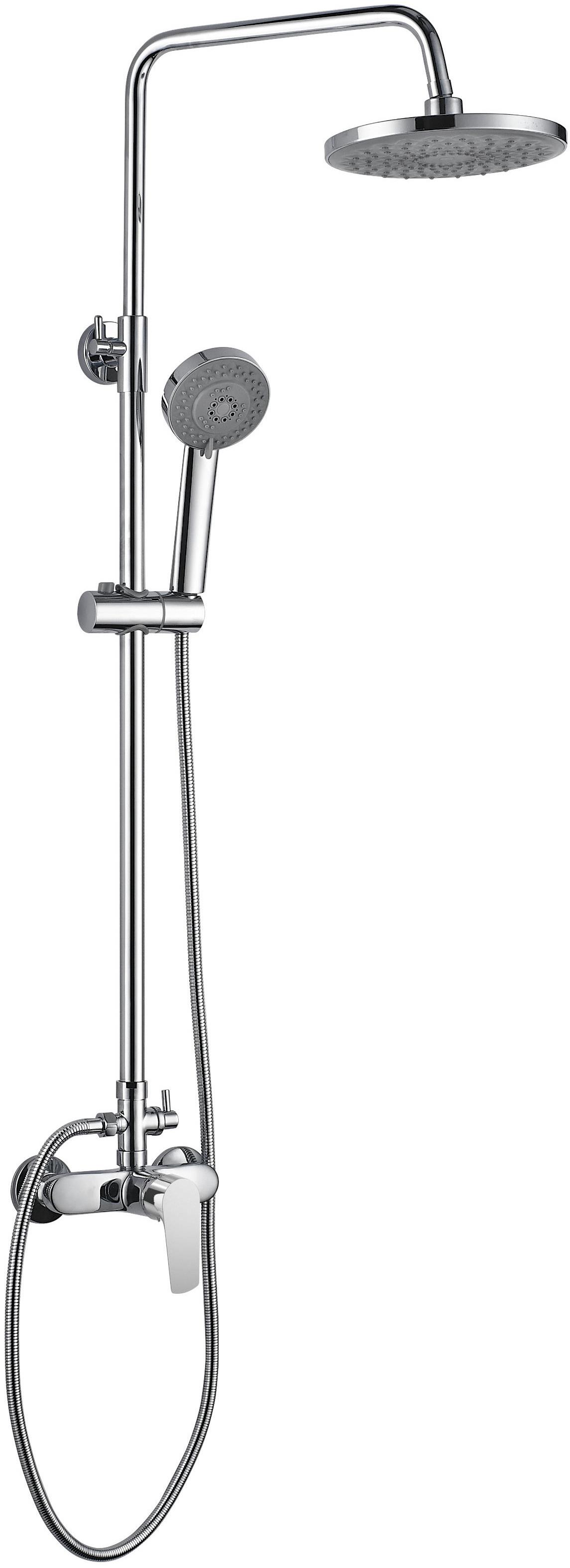 AQUALINE LOTTA sprchový sloup s pákovou baterií, chrom LT690