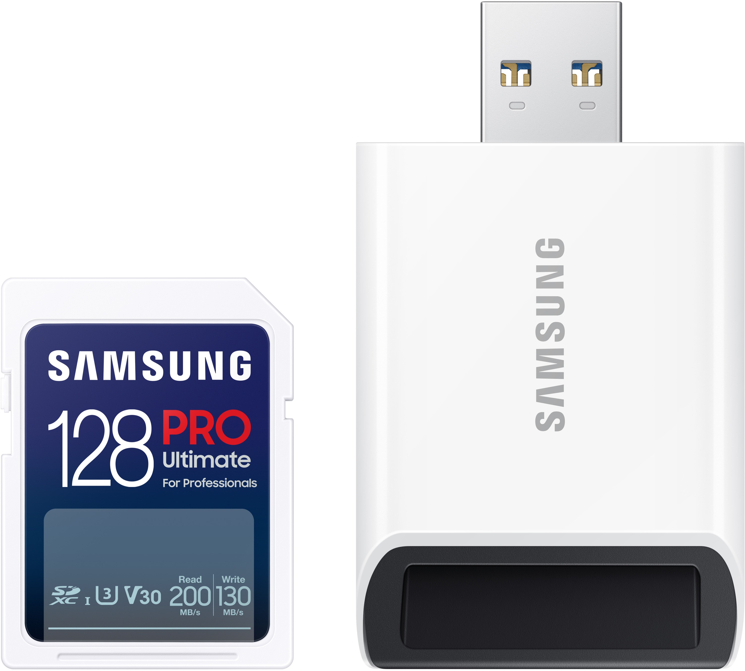 Samsung SDXC 128 GB PRO ULTIMATE + USB adaptér
