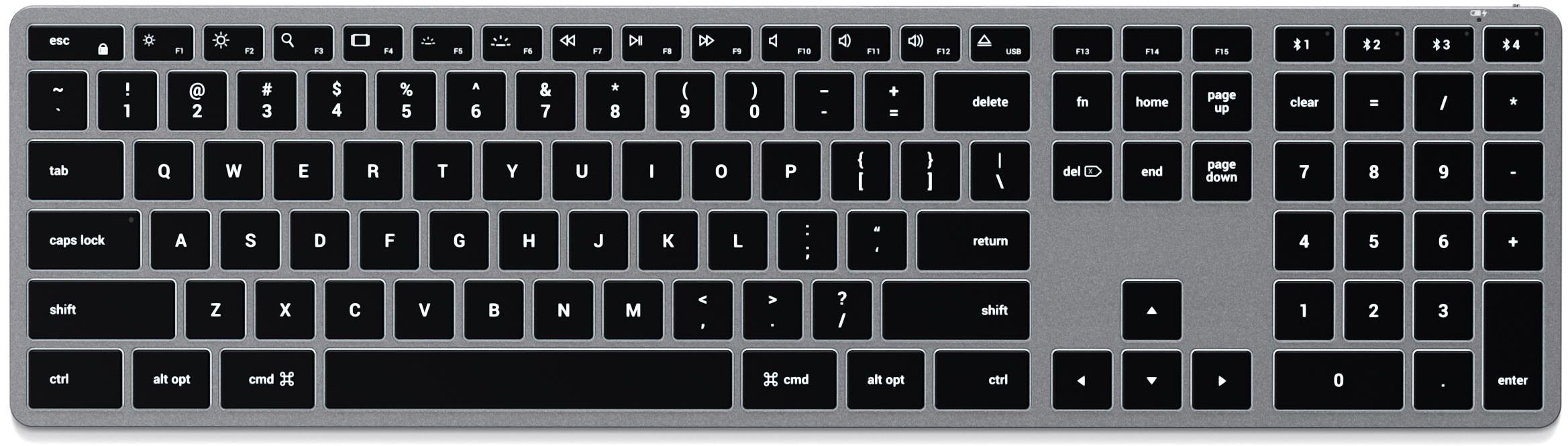 Satechi Slim X3 Space Grey – CZ