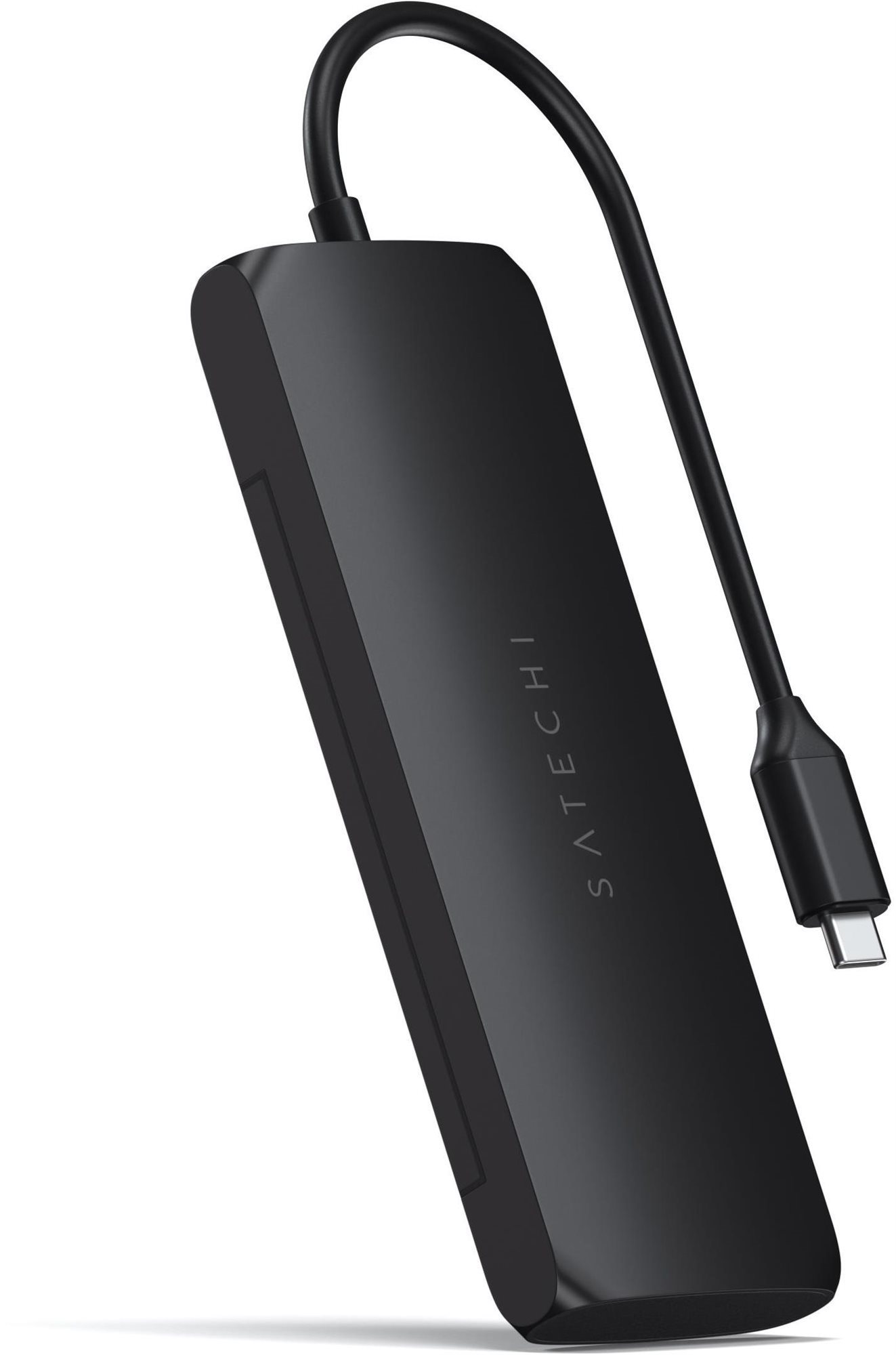 Satechi Aluminium USB-C Hybrid Multiport adapter (SSD Enclosure, HDMI 4K, 2x USB-A 3.1 Gen 2 up to
