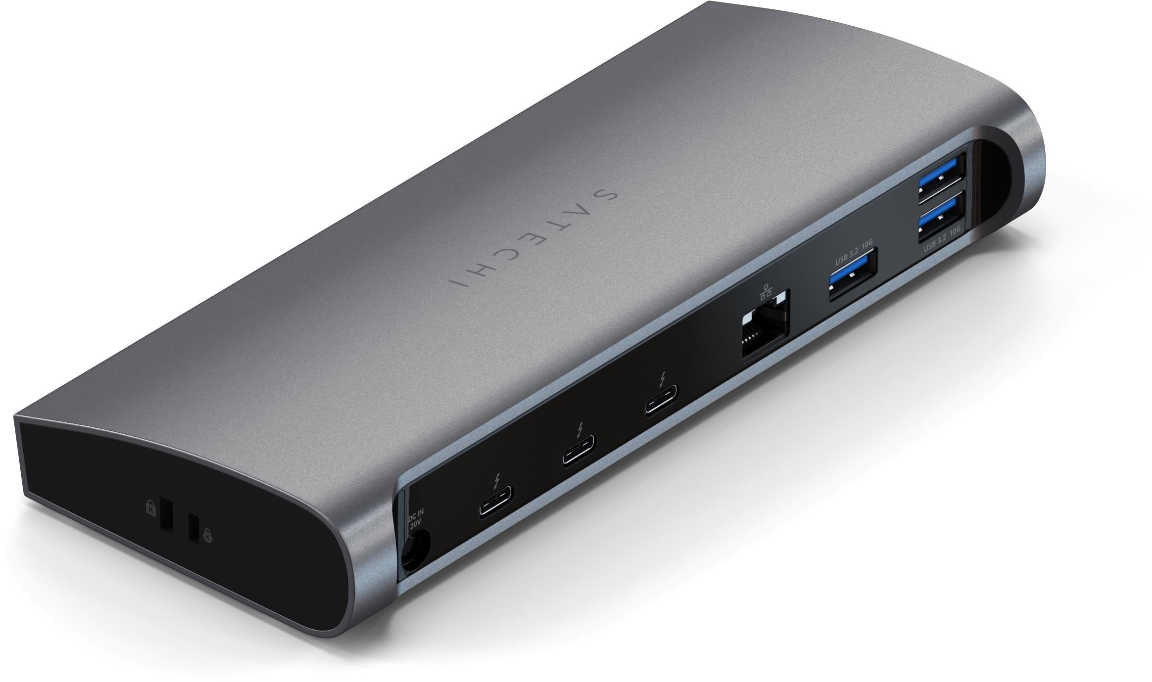 Satechi Aluminium Thunderbolt 4 Dock Space Grey