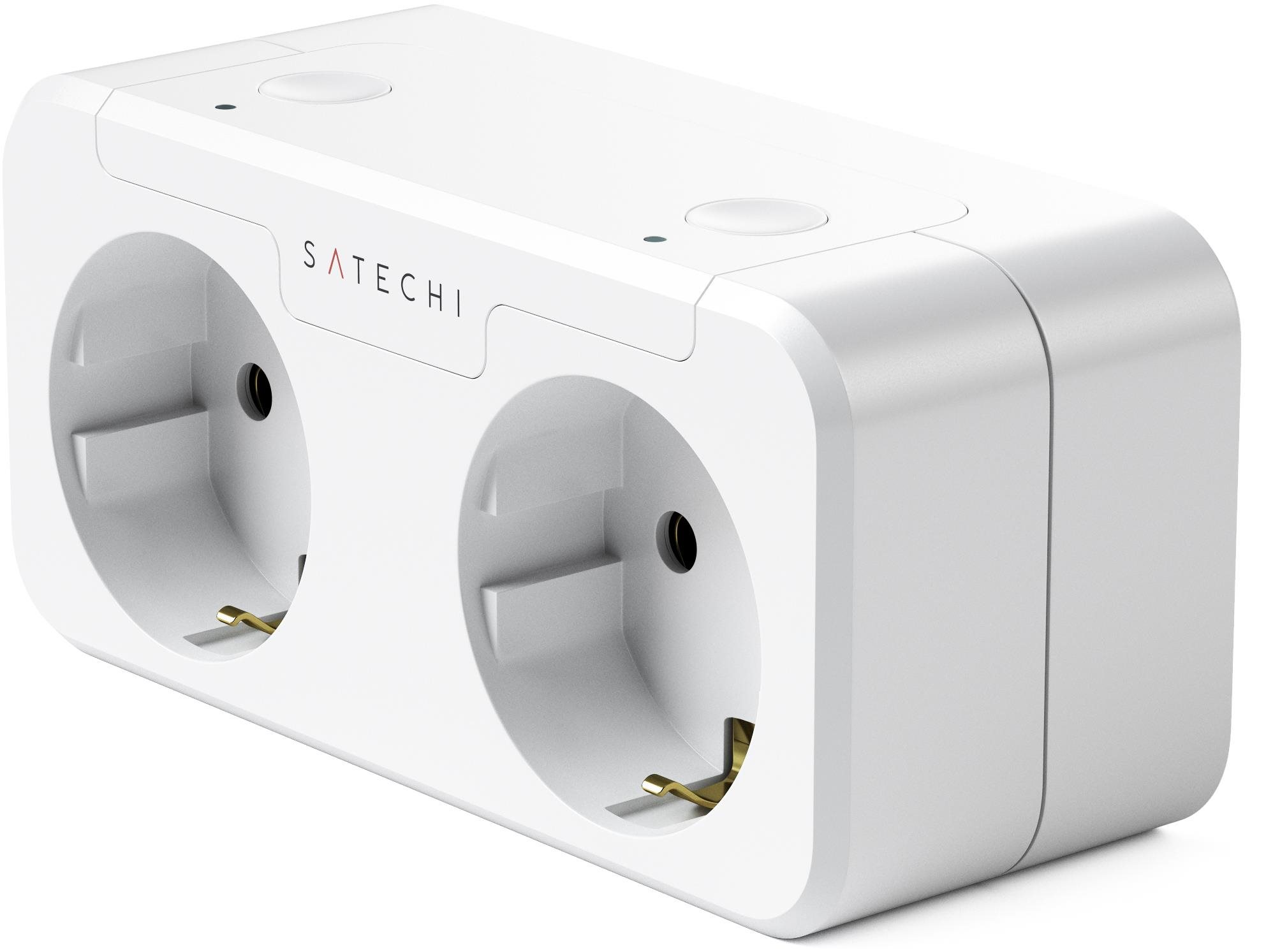 Satechi Apple Homekit Dual Smart Outlet (EU) – White