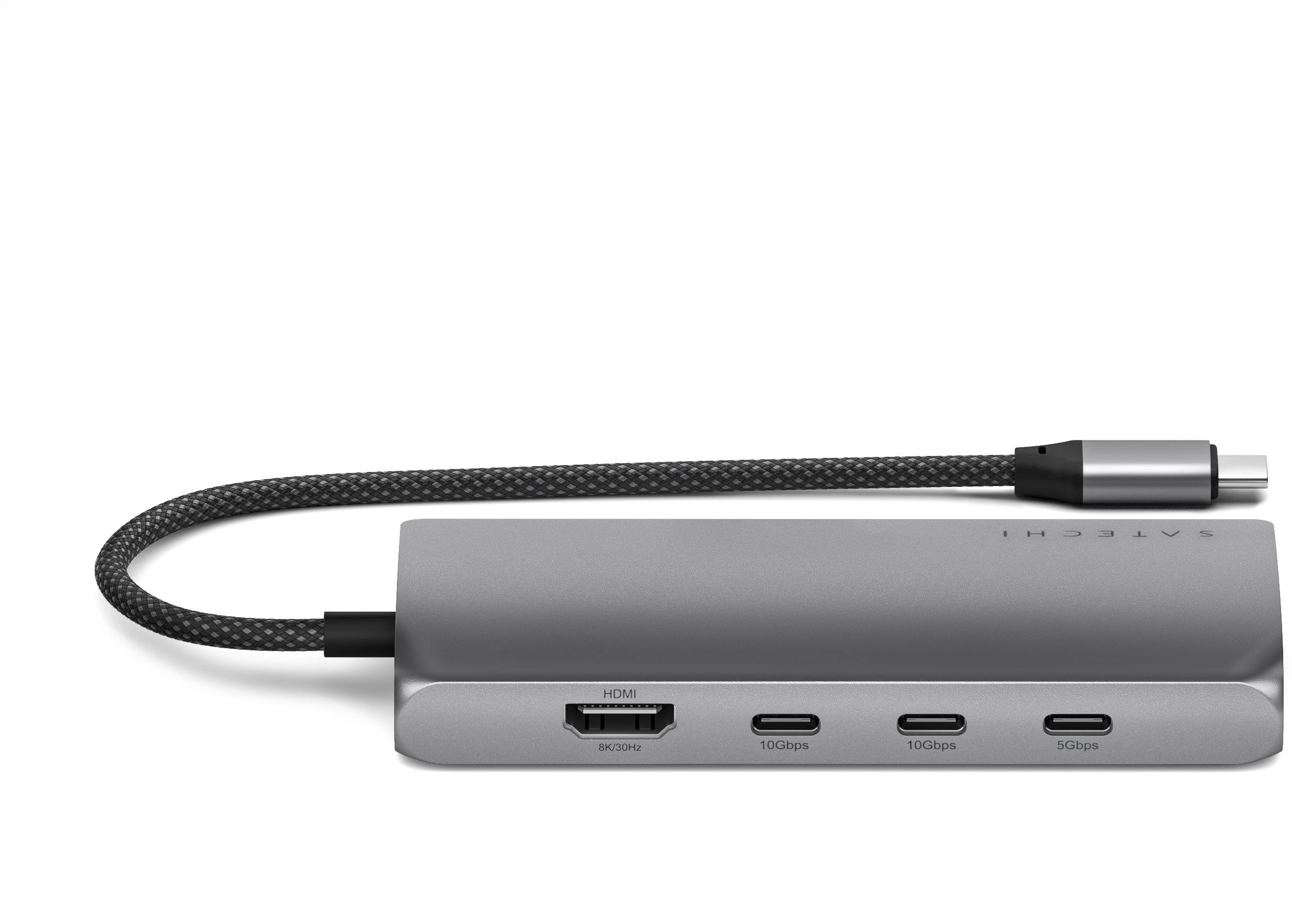 Satechi USB-C MultiPort Adaptér 8K s Ethernetom V3 – Space Grey