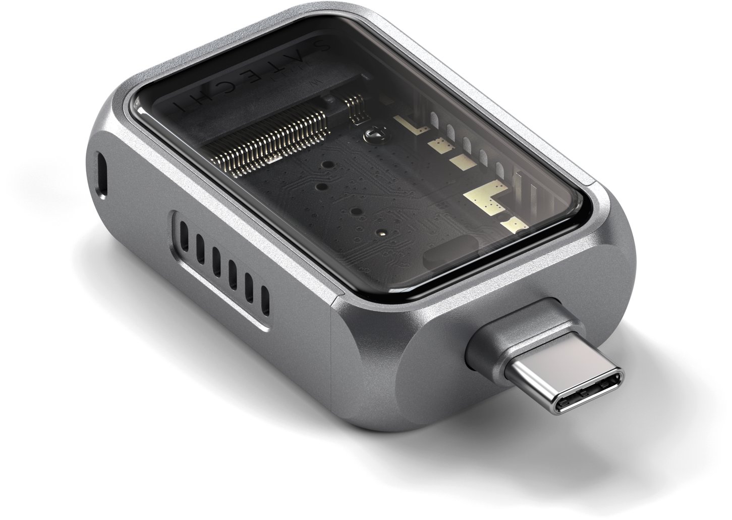 Satechi Mini NVMe SSD – Vesmírno sivý