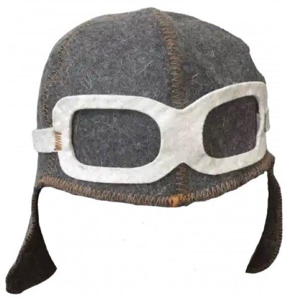 NATUR Čiapka do sauny Pilot, plsť