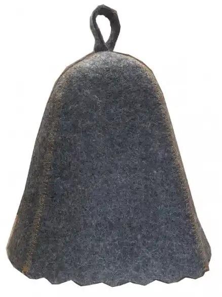 NATUR Čiapka do sauny sivá, plsť