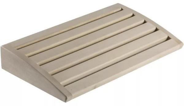 SENTIOTEC Podhlavník do sauny, drevený 435 mm