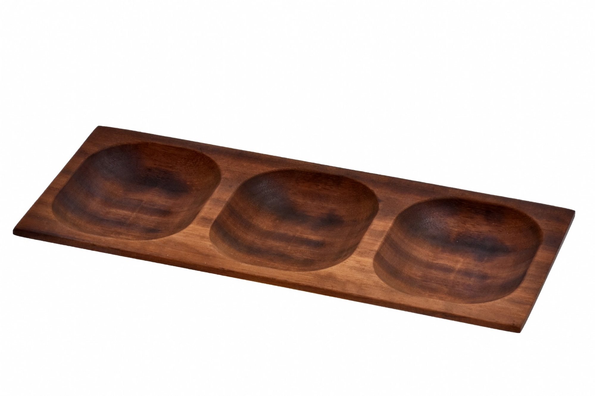 LAVA METAL Lava wood - servírovacia miska 15x35 cm