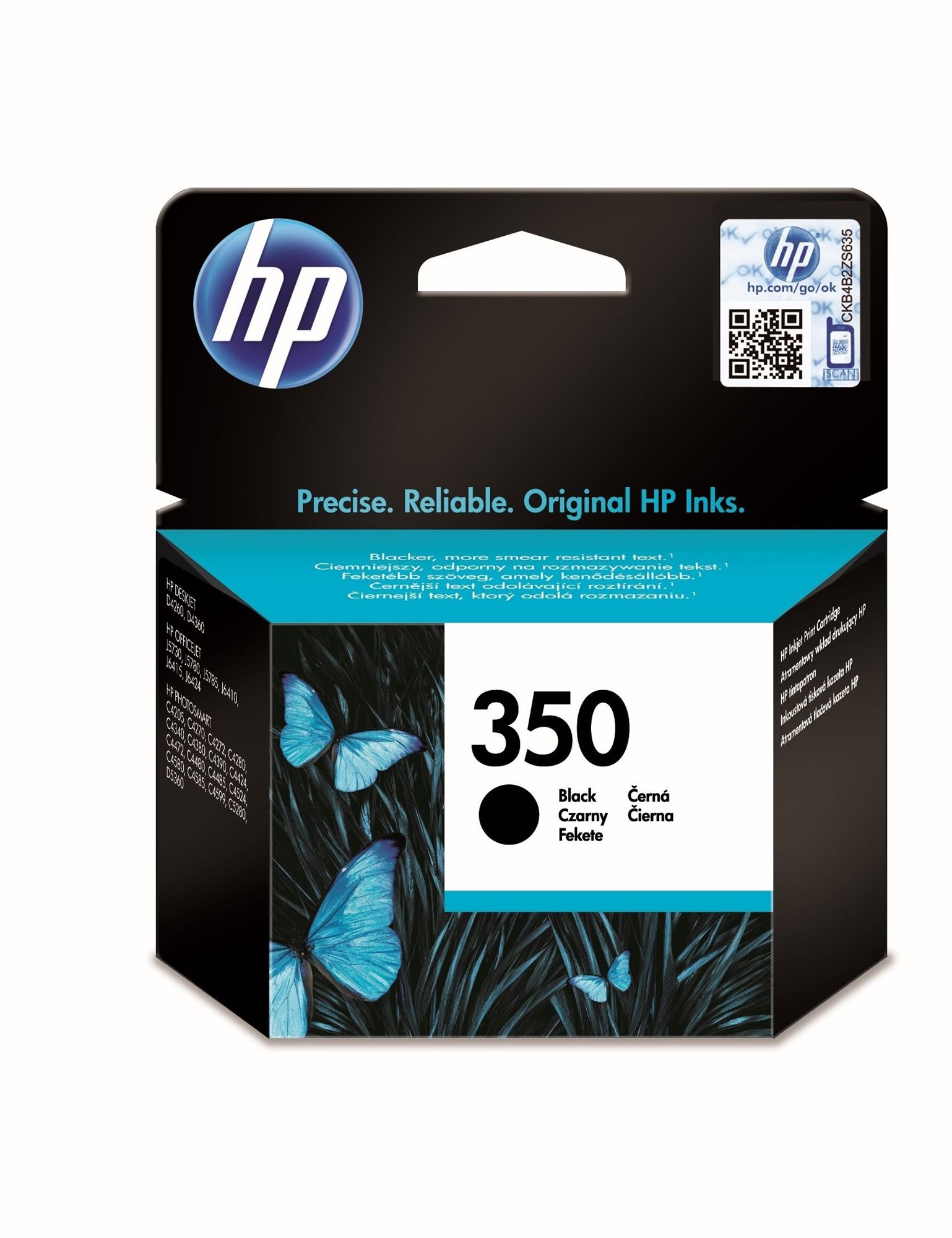 HP CB335EE č. 350 čierna