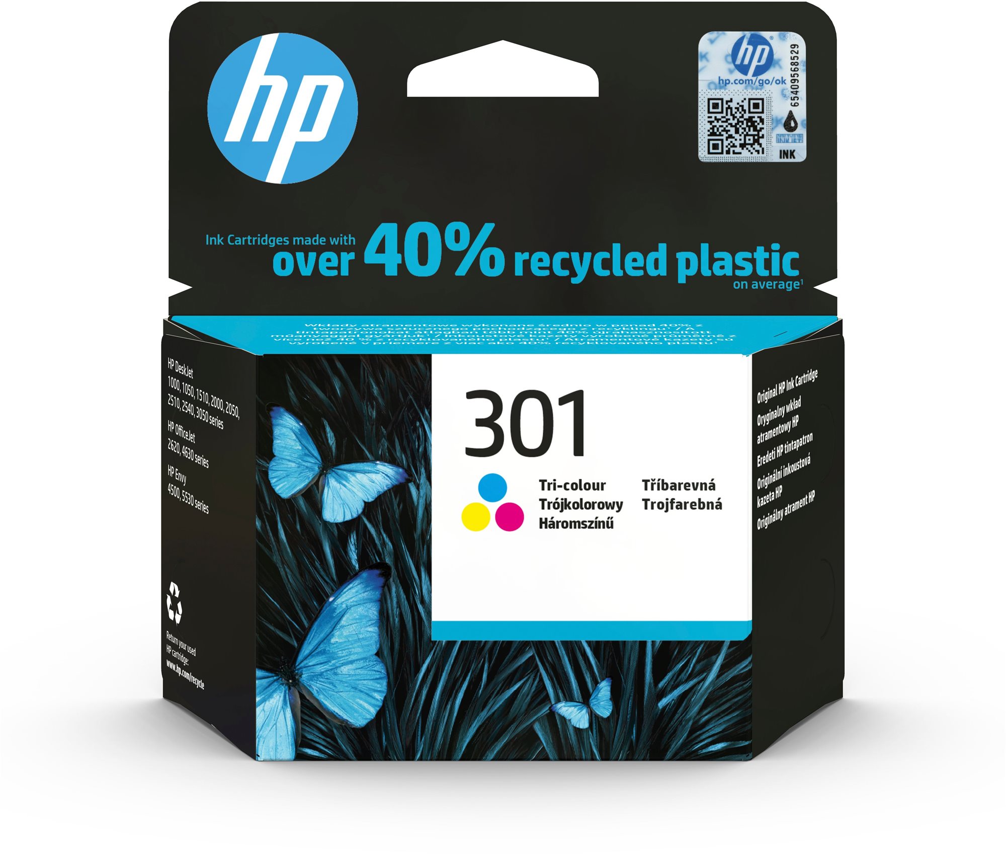 HP CH562EE č. 301 farebná