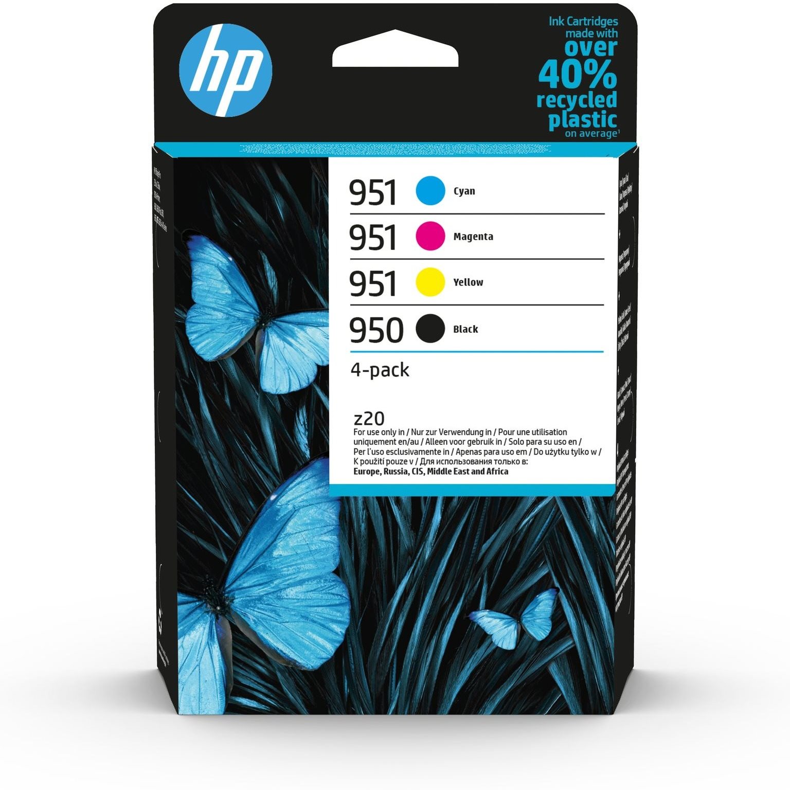 HP 6ZC65AE č. 950/951 combo pack čierna a farebná