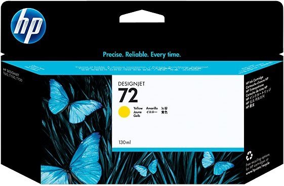 HP C9373A č. 72 žltá