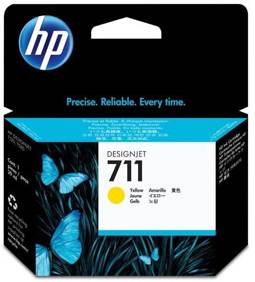 HP CZ132A č. 711 žltá