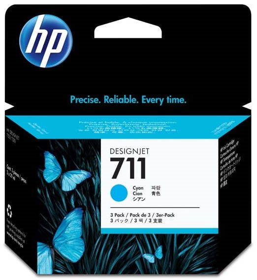 HP CZ134A č. 711 azúrová