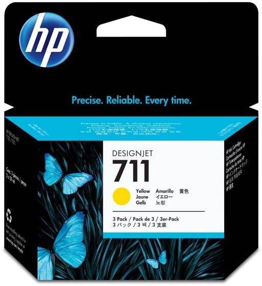 HP CZ136A č. 711 žltá