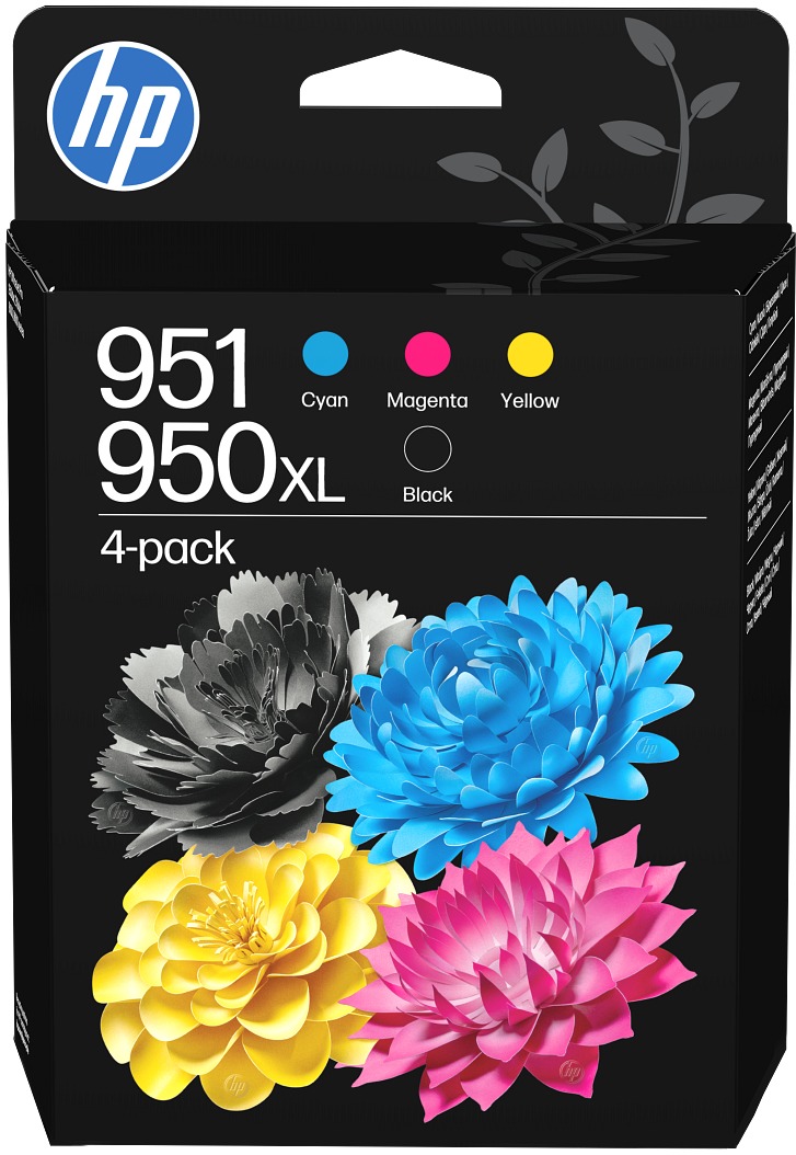 HP C3WK1AE č. 951CMY a 950XL multipack černá+tri-color