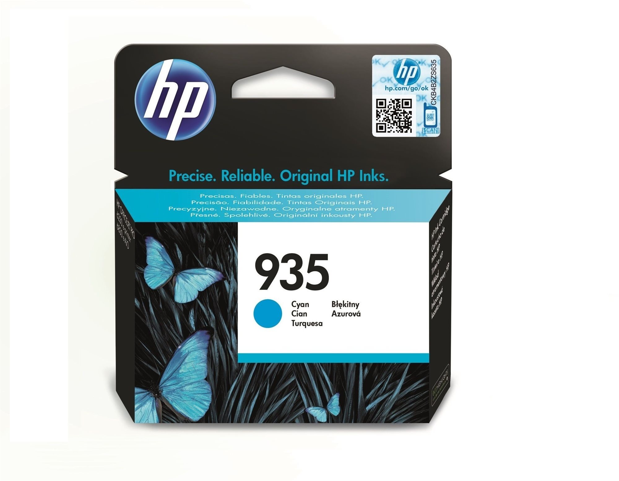 HP C2P20AE č. 935 azúrová