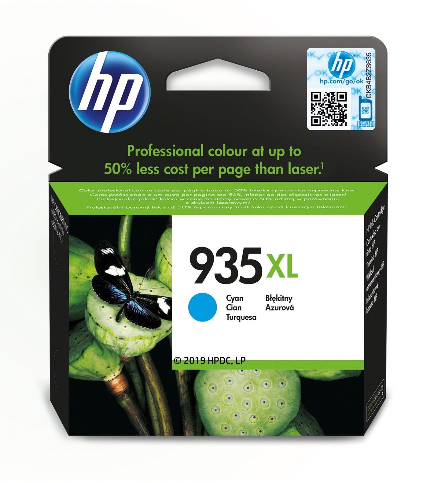 HP C2P24AE č. 935XL azúrová