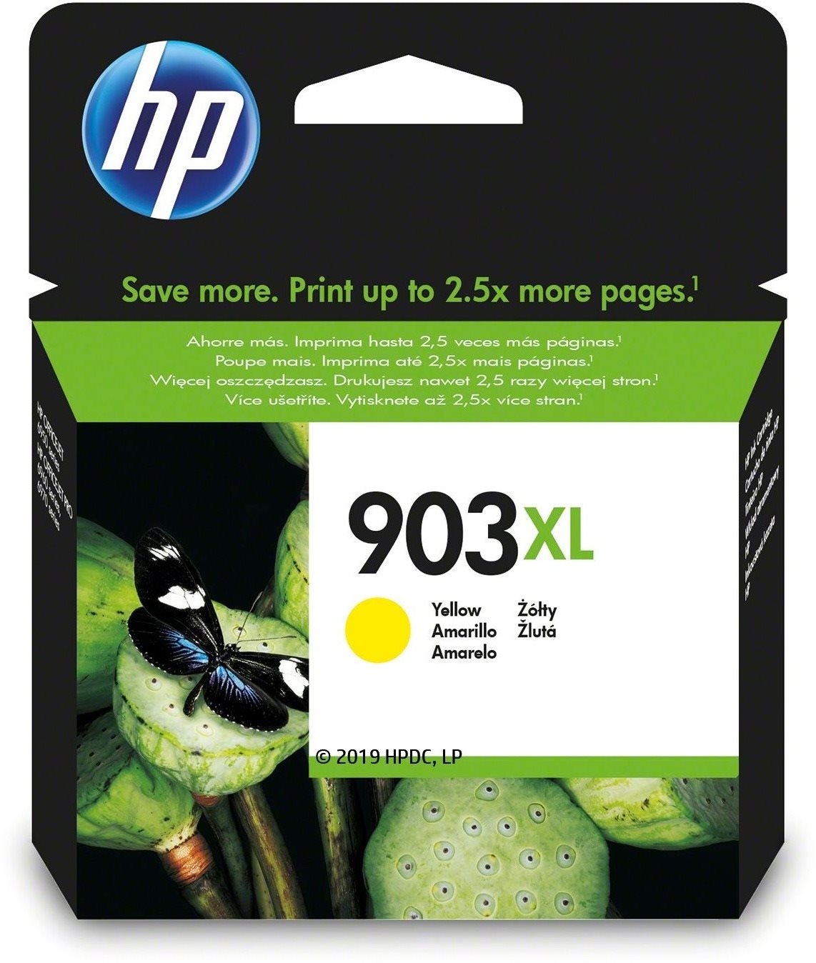 HP T6M11AE č. 903XL žltá