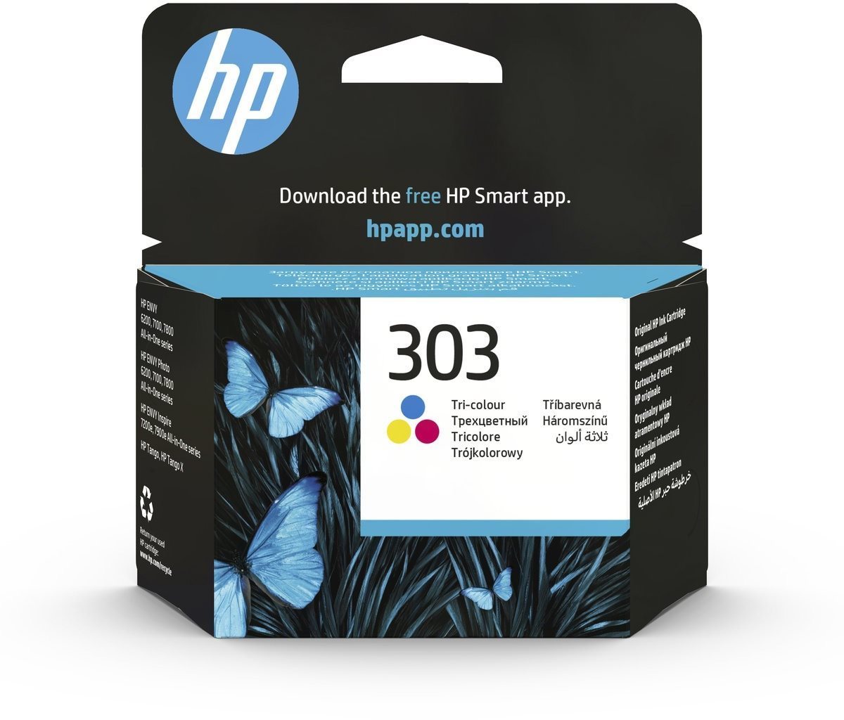 HP T6N01AE č. 303 trojfarebná