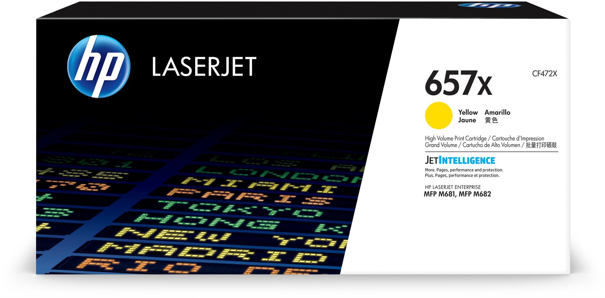 HP CF472X č. 657X žltý originálny