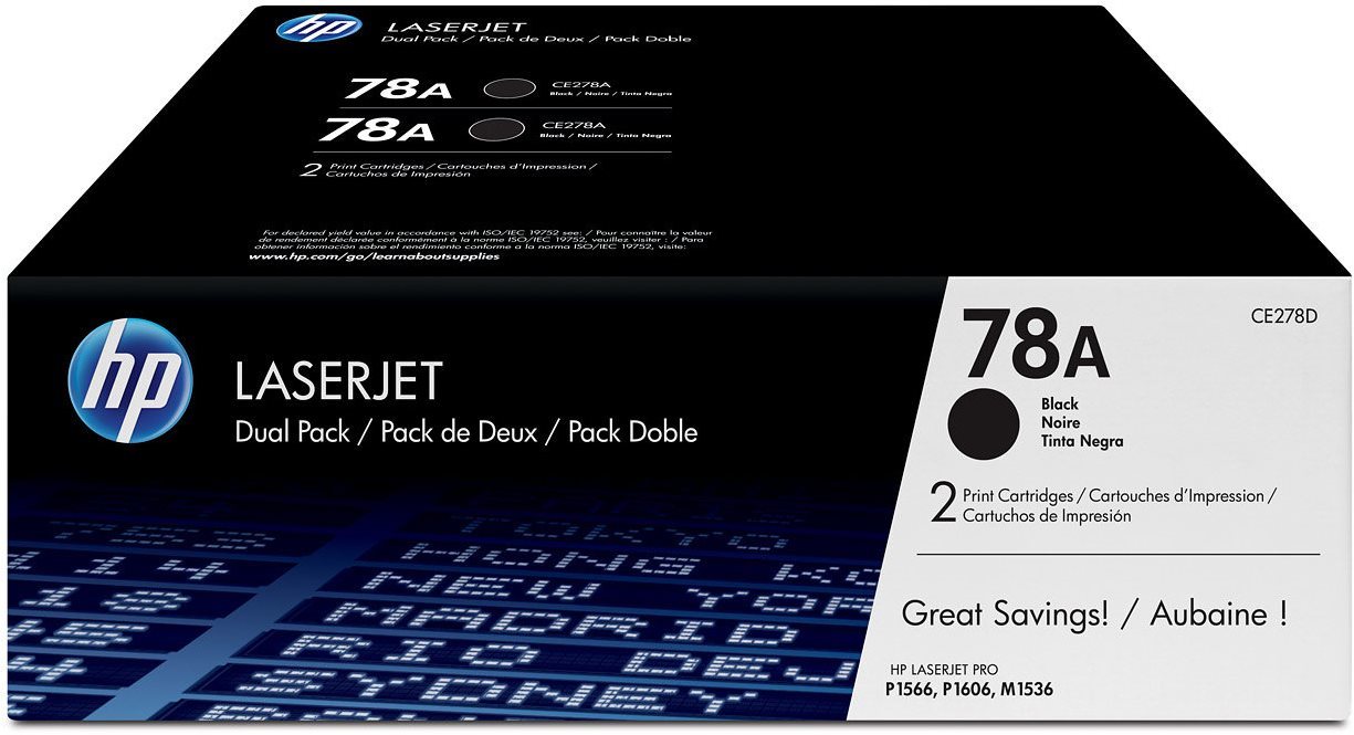 HP CE278AD č. 78A Dual Pack čierny 2 ks originálny