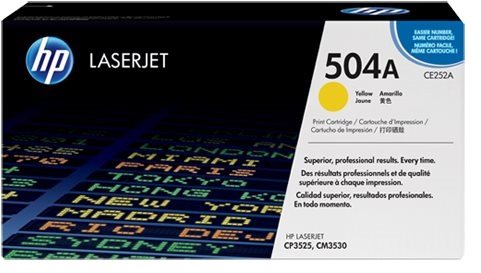 HP CE252A č. 504A žltý originálny