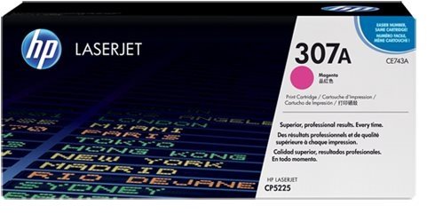 HP CE743A purpurový originálny