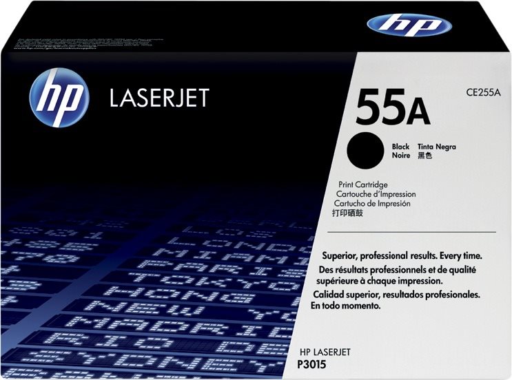HP CE255A č. 55A čierny originálny