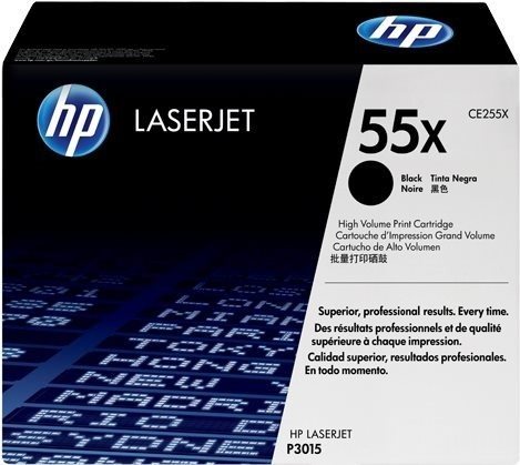 HP CE255X č. 55X čierny originálny