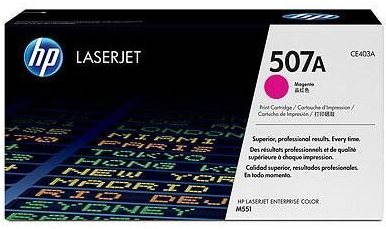 HP CE403A č. 507A purpurový