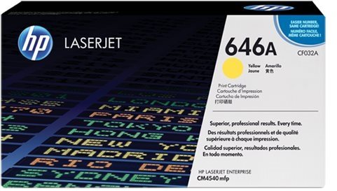 HP CF032A č. 646A žltý