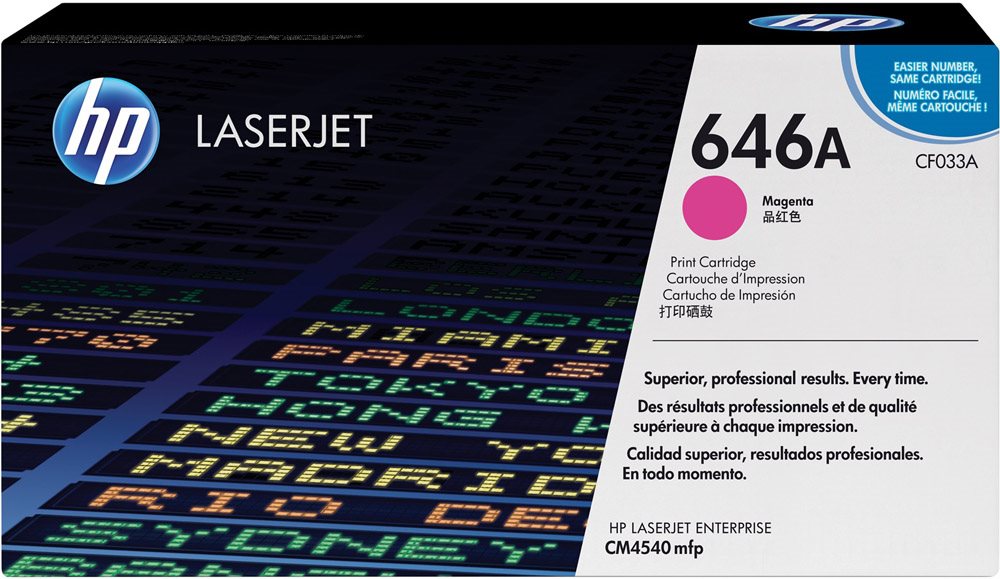HP CF033A č. 646A purpurový