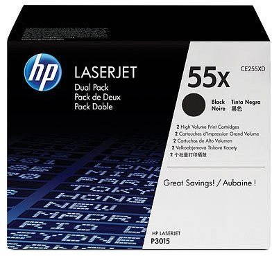 HP CE255XD č. 55X čierny