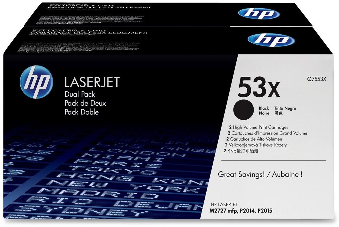 HP Q7553XD č. 53X čierny originálny