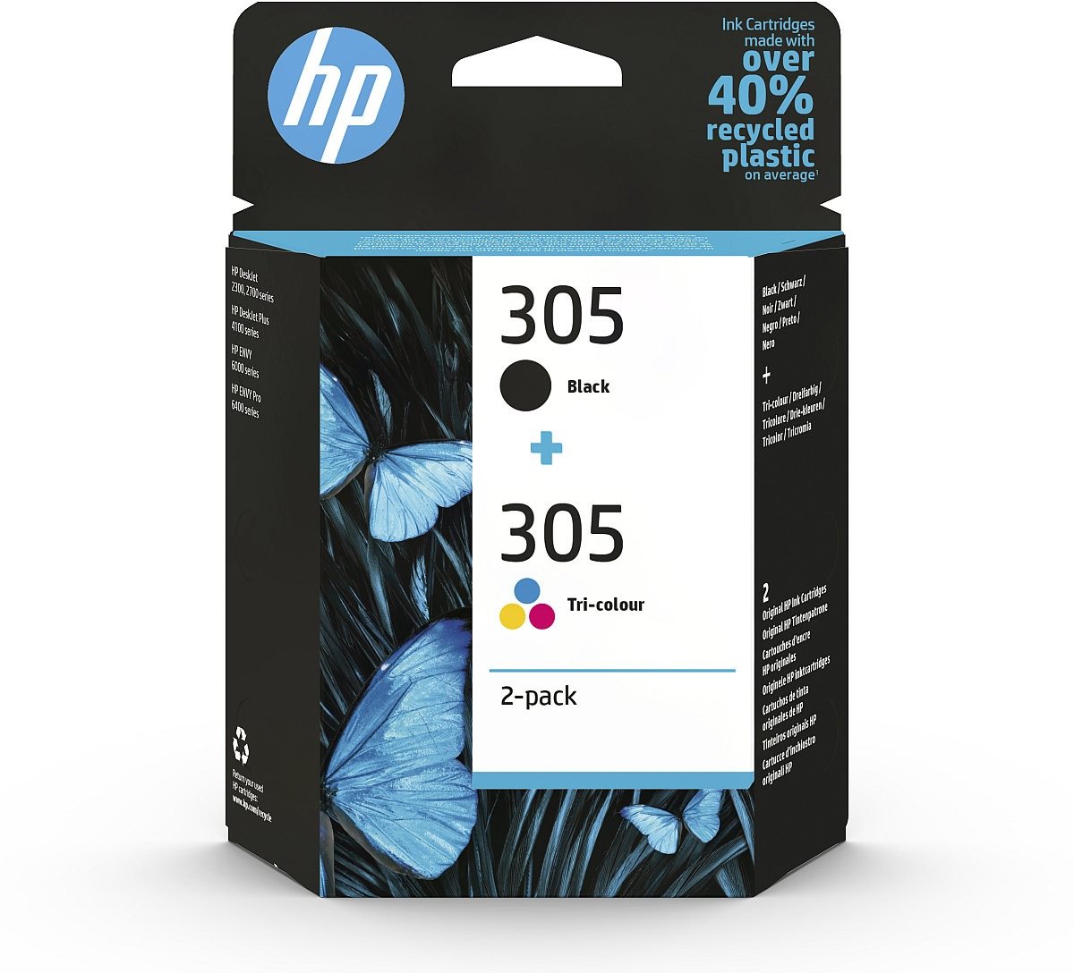 HP 6ZD17AE č. 305 2-pack čierna a farebná