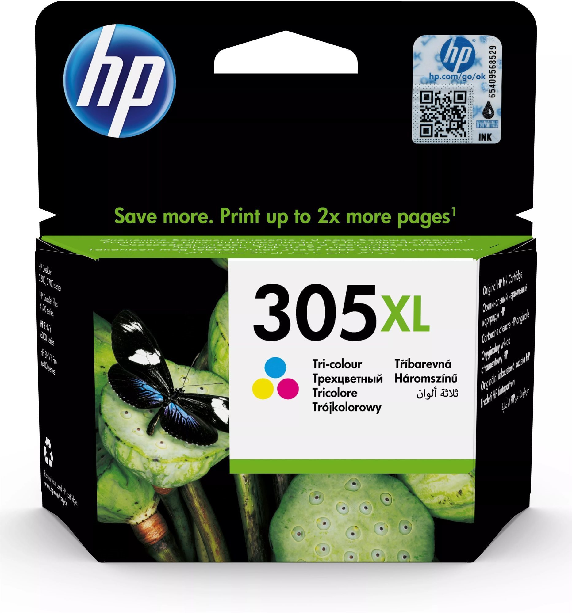 HP 3YM63AE č. 305 XL farebná
