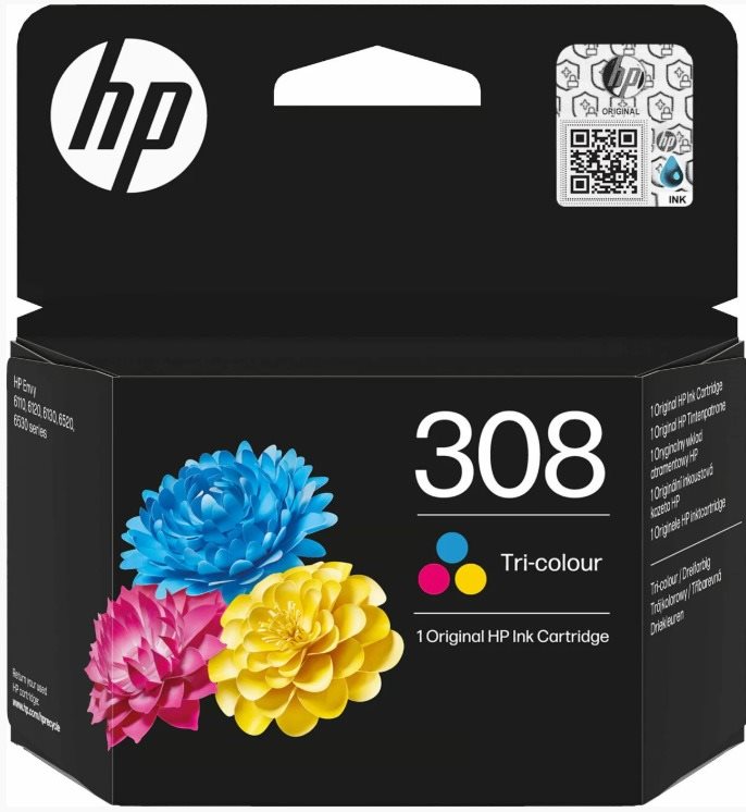 HP 7FP20UE č. 308 farebná