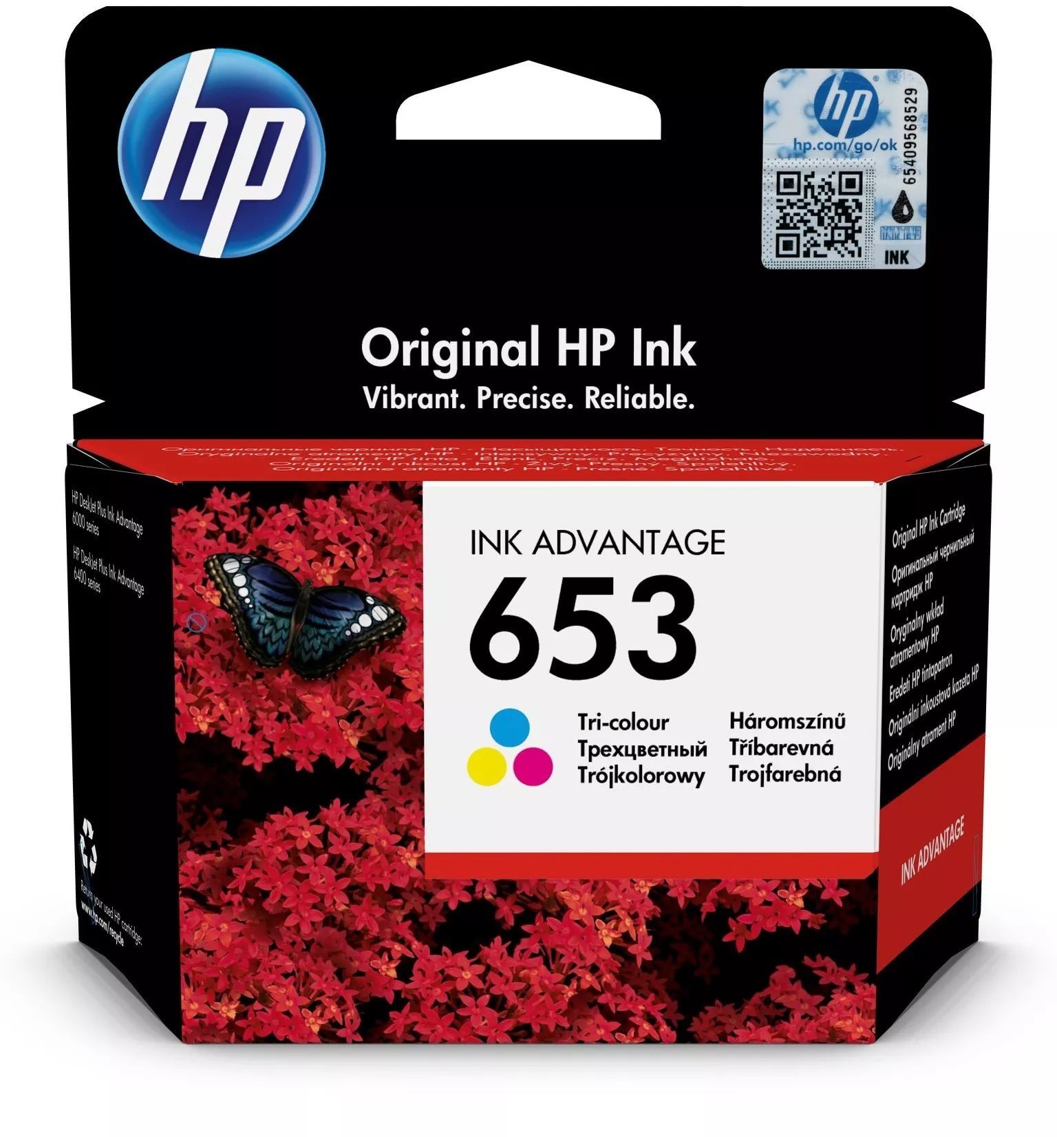 HP 3YM74AE č. 653 farebná
