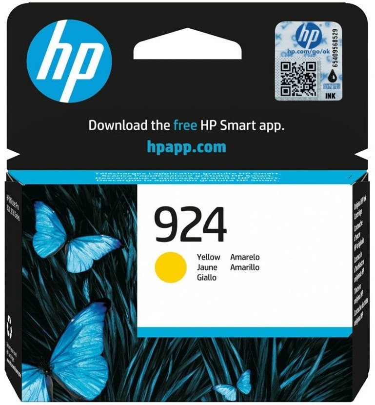 HP 4K0U5NE č. 924 žltá