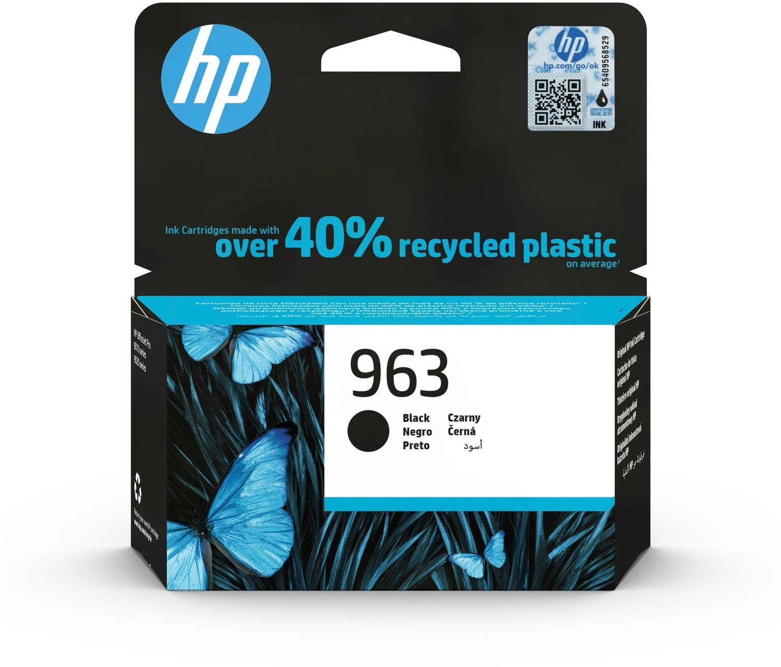 HP 3JA26AE č. 963 čierna