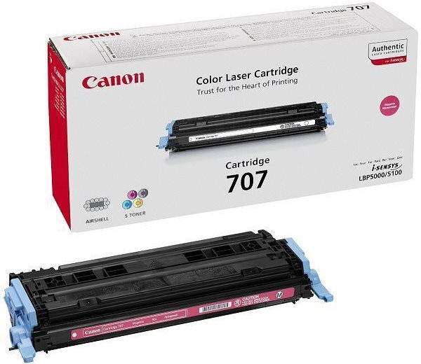 Canon CRG707M červený