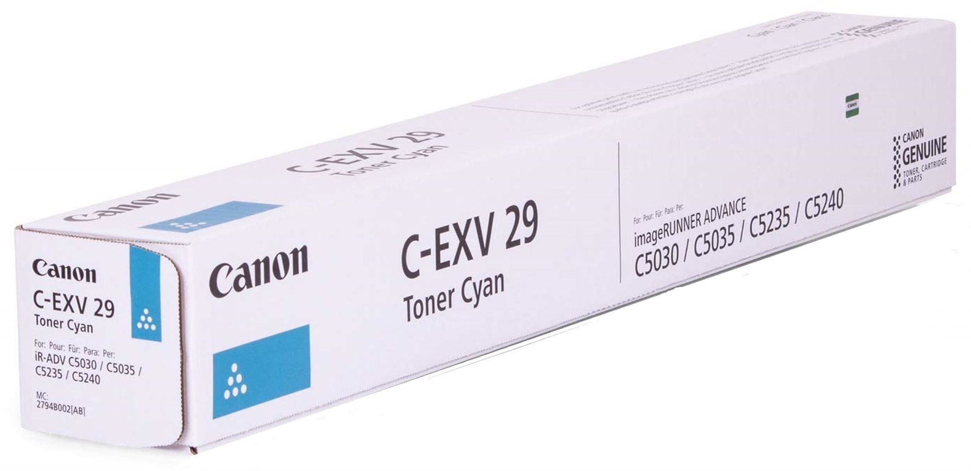 Canon C-EXV29 azúrový
