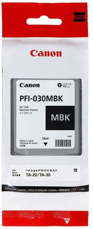 Canon PFI-030MBK čierna