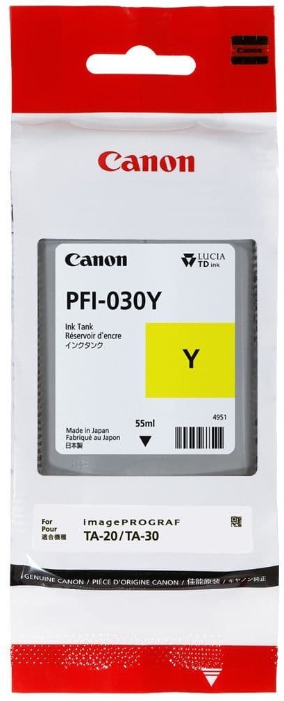 Canon PFI-030Y žltá