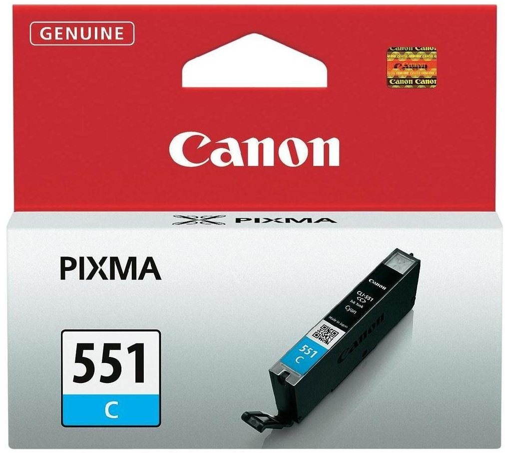 Canon CLI-551C azúrová